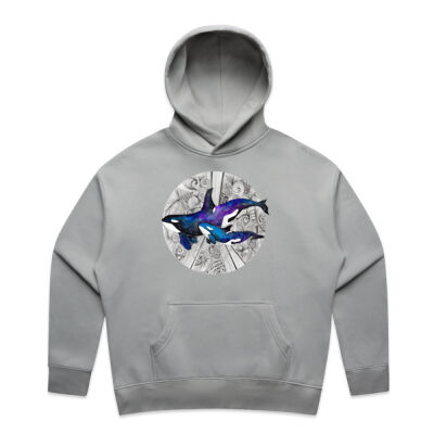 Space Orcas - AS Colour Womens Relax Hood Thumbnail