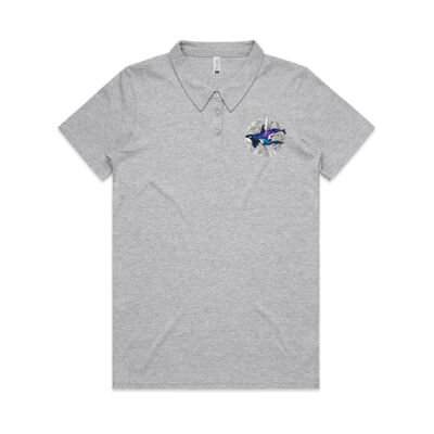 Space Orcas - AS Colour Womens Amy Polo Thumbnail