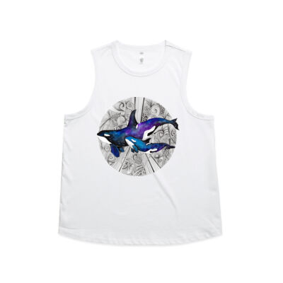 Space Orcas - AS Colour Womens Martina Tank Thumbnail